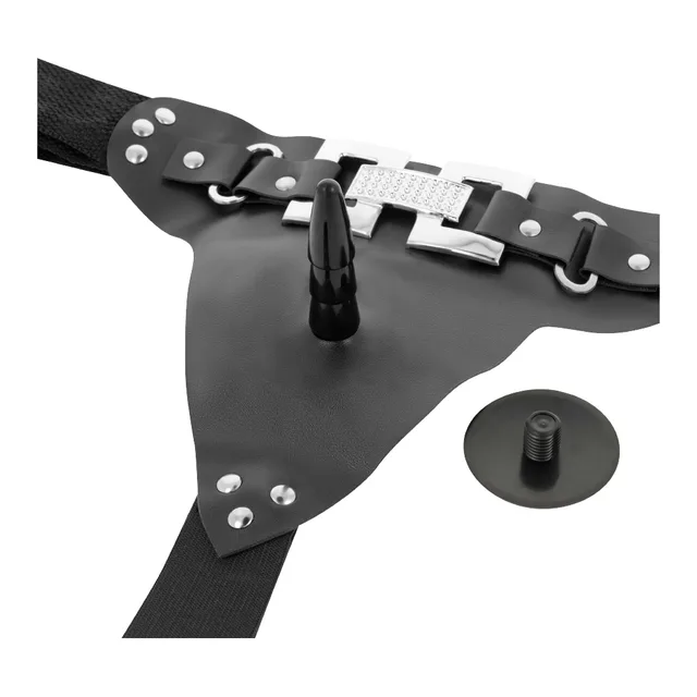 Harness Attraction Emmett — gode-ceinture vibrant 16,5 cm