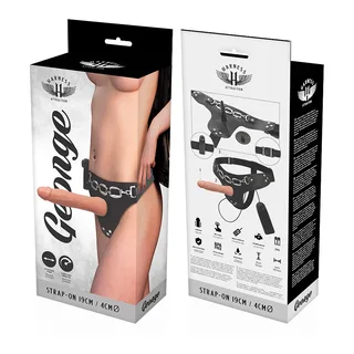 Harnais George Vibrateur Réaliste Harness Attraction - accessoires fournis