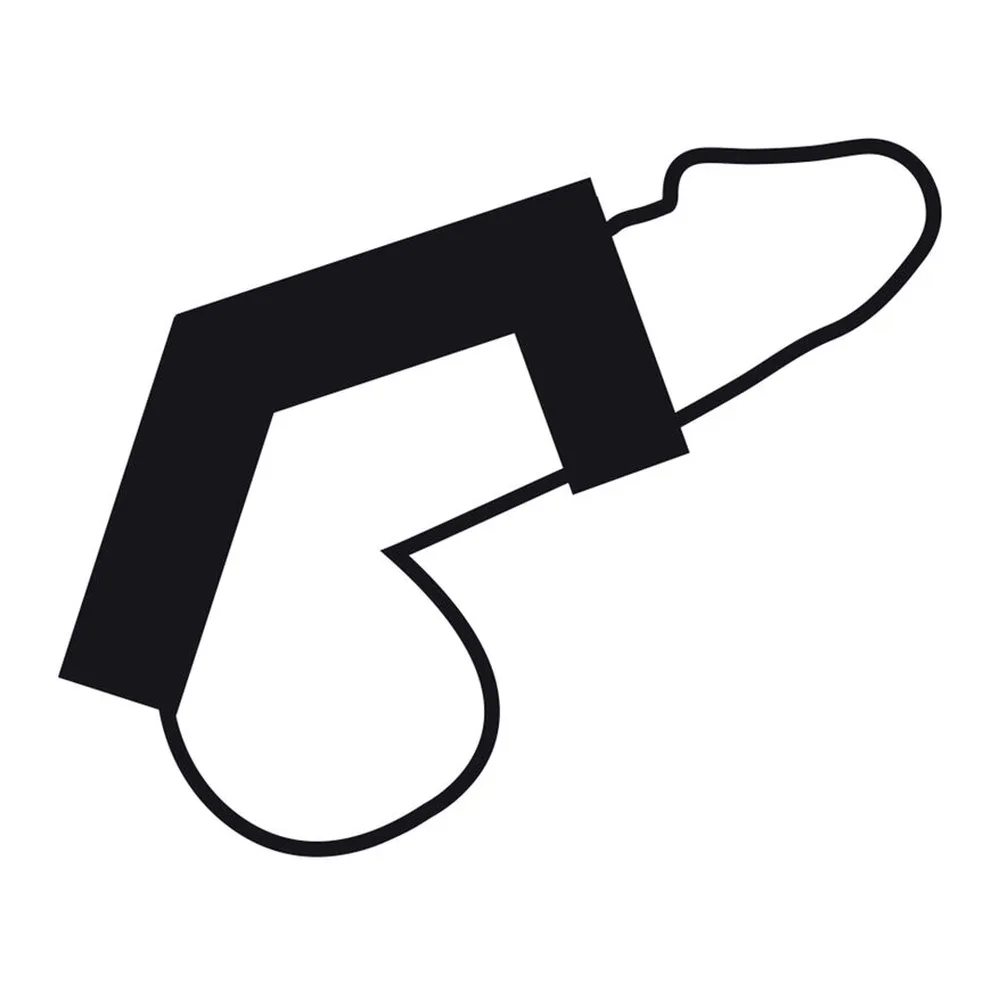 Cockring avec deux sangles noires en cuir réglable par bouton-pression, l'une pour la base du pénis et l'autre pour les testicules, sur mannequin de démonstration