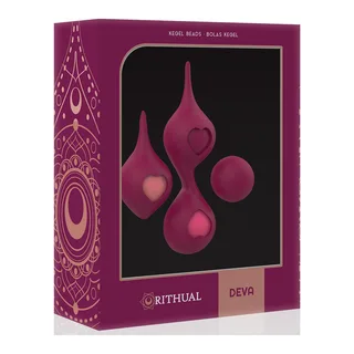 Boule de Geisha Deva Rithual - avec sa base - Violet