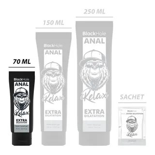 Gel lubrifiant anal base eau, 70 ml, Black Hole, autre vue 6