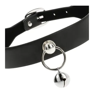 Collier en Cuir Vegan Femme Hochet/cerceau Coquette vue 2