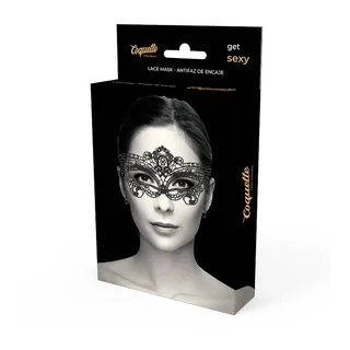 Masque en Dentelle fine Coquette - avec sa base