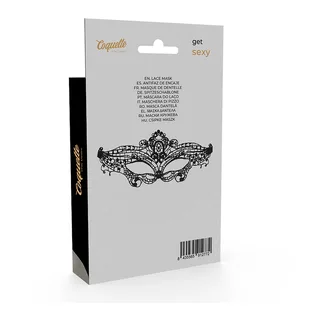 Masque en Dentelle fine Coquette - avec son échelle de taille