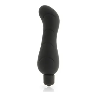 G-spot Pink Silicone Dolce Vita - vue de dos - Noir