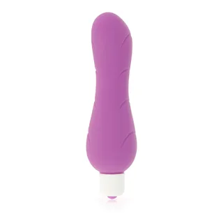 G-spot Pink Silicone Dolce Vita - détail de la texture