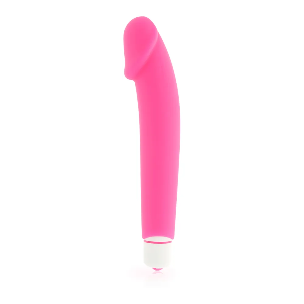 Gode Réaliste Rose Silicone Dolce Vita vue 3