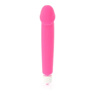 Gode Réaliste Rose Silicone Dolce Vita vue 4