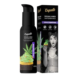 Lubrifiant végan à base d'eau, arôme Space Sativa, autre vue 2