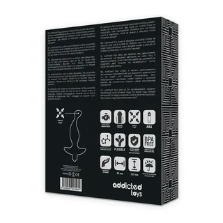 Stimulateur de prostate silicone noir incurvé 15 cm, autre vue 6