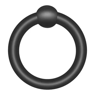 Ensemble 7 cockrings silicone noir flexible, autre vue 2