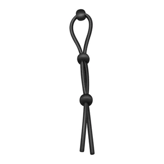 Ensemble 7 cockrings silicone noir flexible, autre vue 5