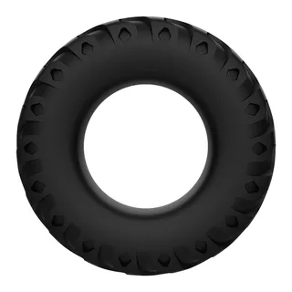 Anneau pénien silicone noir, autre vue 2