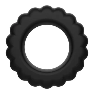 Anneau pénien silicone noir, autre vue 4