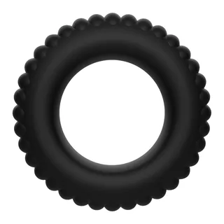Anneau pénien silicone noir, autre vue 6