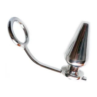Anneau Acier Plug Anal Metal Hard