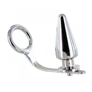 Anneau Acier Plug Anal Metal Hard