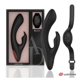 Vibromasseur Rabbit Watchme Télécommande Annes Desire vue 12