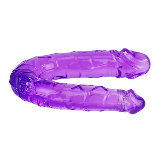 Double Gode en Gelée Souple