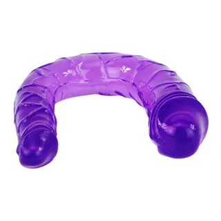 Double Gode en Gelée Souple