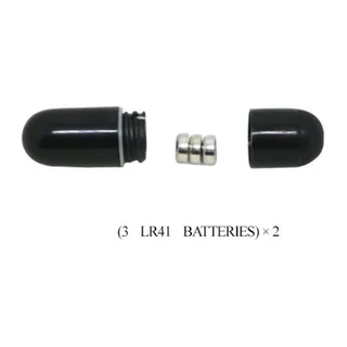 Cockring double silicone noir avec stimulateurs lapin, autre vue 7
