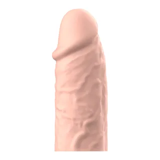 Gaine de pénis silicone chair, extensible, coloris Naturel, autre vue 7