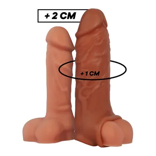 Gaine à pénis Extension Pénis Silicone Liquide Virilxl vue 9