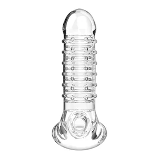 Extension Pénis Gaine Transparente Virilxl - accessoires fournis - Transparent