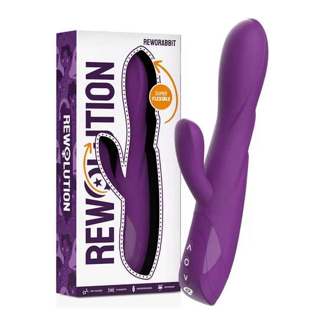 Reworabbit Vibrateur Flexible Lapin