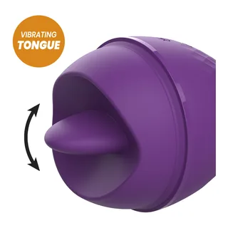 Stimulateur clitoridien Rewolingo Vibromasseur Langue vue 6