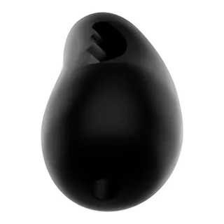Masturbateur noir silicone souple avec poignée, autre vue 4