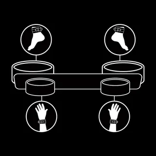 Barre d'Ecartement Bondage Fetish Submissive - détail de la commande