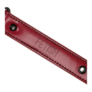 Bâillon boule silicone noir vegan avec sangle ajustable, coloris Bordeaux, autre vue 3