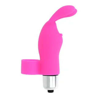 Vibromasseur rabbit rose, moteur blanc, étanche, 44 modes, autre vue 2