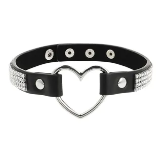 Ras-de-cou en Cuir Vegan Coquette - accessoires fournis