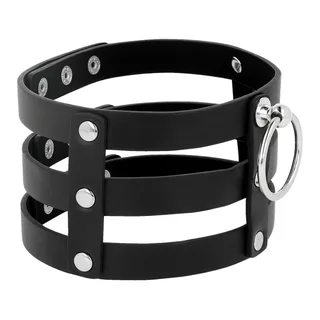 Collier et laisse Ras Cou Cuir Végan Coquette Chic Desire
