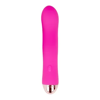 Vibrateur Rechargeable Deux Vitesses Dolce Vita - vue de dos - Rose