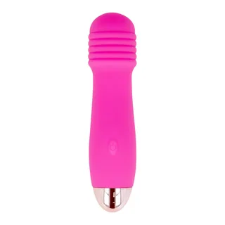 Vibrateur Rechargeable Trois Vitesses Dolce Vita - vue de dos - Rose