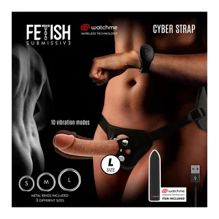 Gode Harnais Cyberstrap Fetish Submissive vue 3
