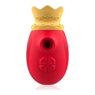 Stimulateur Clitoris Modes D'aspiration Intense - vue de dos - Rouge