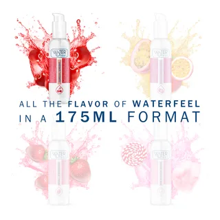 Lubrifiant base eau cerise, flacon pompe, comestible et latex, autre vue 7