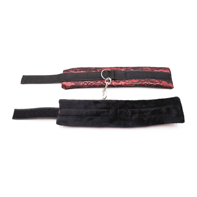 Menottes en Velours avec Ruban Nylon