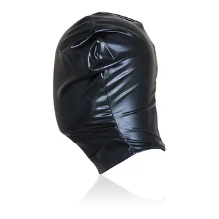 Bâillon cagoule noir tissu extensible, autre vue 3