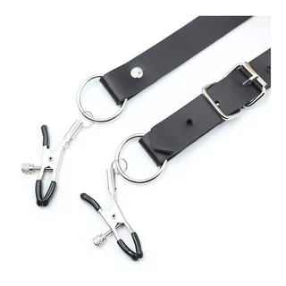 Pince Clitoris avec Sangles Ohmama vue 5