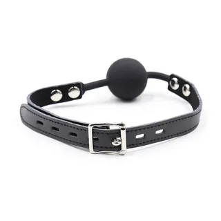 Bâillon Boule Silicone Ohmama - vue de dos