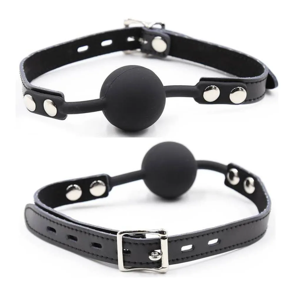 Bâillon Boule Silicone Ohmama - accessoires fournis