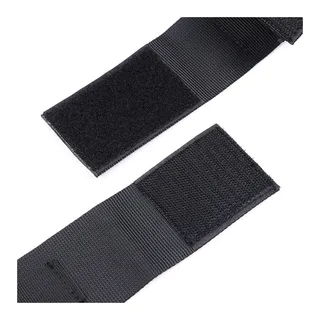 Menottes nylon noir ajustables avec crochet, autre vue 5