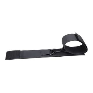 Menottes nylon noir ajustables avec crochet, autre vue 9