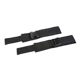 Menottes nylon noir velouté boucle clip, autre vue 5