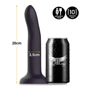 Duman Mystic Dildo S Vibrateur Mythology - vue de profil - Violet